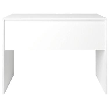 Imagem de Escrivaninha College Ii Office Mesa De Estudos Com Gavetas Branco