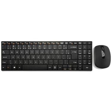 Imagem de Kit De Teclado E Mouse Sem Fio Multilaser Tc202 Cor Preto