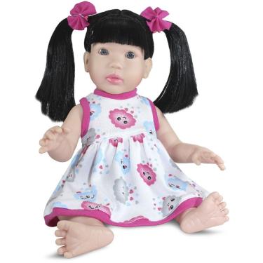 Imagem de Boneca Sid-nyl Doll Realista Com Cabelo Preto