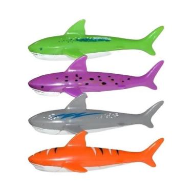 Imagem de Brinquedo de Piscina para Crianças - Tubarão e Foguete Subaquáticos, 4