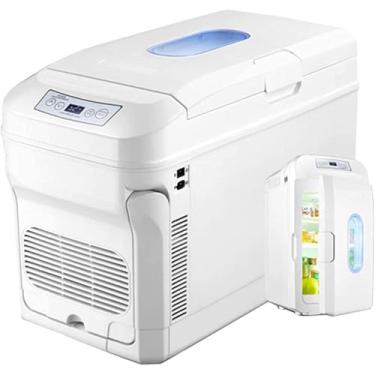 Imagem de Auto Companion Coolbox, Refrigerador De Carro Refrigerador De Carro/caminhão 24v/12v/220v-240v Geladeira De Acampamento Portátil Viagens De Condução De Longa Distância E Campi, White-35l
