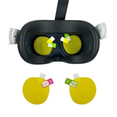 Imagem de XHSESA VR Lens Film for Meta Quest 3 Scratch-Resistant Lens Cover Protector for Quest 3 Accessories Replacement Film for VR Front and Back Screen Protector-1Pair