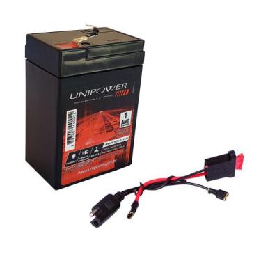 Imagem de Ki Bateria 6v 4,5ah + Chicote - Brinquedos Eletricos - UNIPOWER