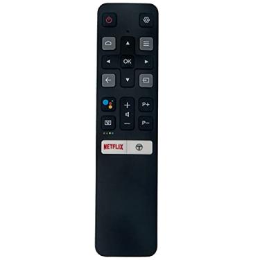 Imagem de 06-BTZNYY-LRC802V RC802V-FUR6 Substituir comando de voz compatível com TCL Android TV 32S6500S 40S6500FS 43S6500FS 43S6500FS 43P715 50P715 55P715 65P715 65P715 715 7 5P715 50C715 55C715 65C715 32P30S