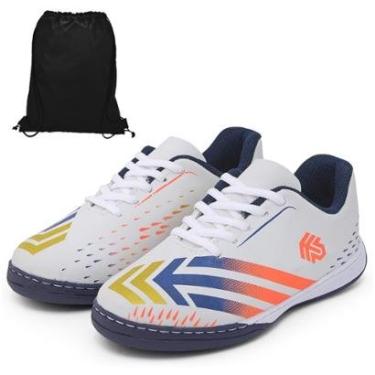 Imagem de Kit Tênis Infantil Futsal Chuteira Copa + Mochila Sacolinha-Unissex