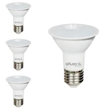 Imagem de Kit 4x Lâmpada Par20 LED 8W 2700K E27 Dimerizável Bivolt