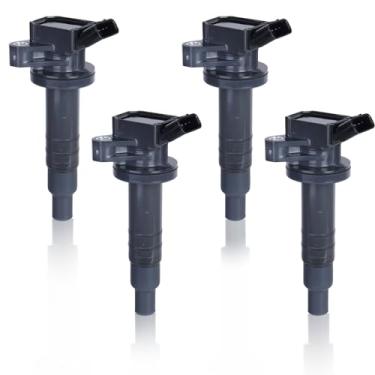 Imagem de EVERESTWAY Conjunto De 4 Bobinas Ignição Compatíveis Com Chevrolet Prizm 2000-2002, Pontiac Vibe 2003-2008, Toyota Celica Corolla Matrix Mr2 Spyder 2000-2008 Uf247