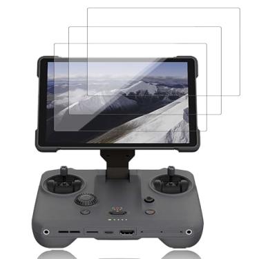 Imagem de NOUKAJU [Pacote com 3] Protetor de tela para DJI RC PRO 2, película protetora de vidro temperado HD, dureza 9h, protetor de filme de vidro temperado para controle remoto DJI RC Pro 2