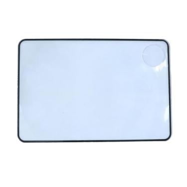 Imagem de MotiveTech Lupa de página para leitura, folha, auxílio de leitura compacto, lente leve, marcador de página, lupa plana para idosos