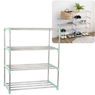 Imagem de Rack Arma rio porta Calcados Sapateira 4 andares