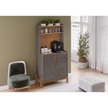 Imagem de Aparador Cantinho Do Café Lizz 2 Portas - 6 Cores - CASA D