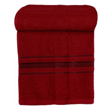 Imagem de Toalha de Banho Adriane LUX Vermelho Sisa