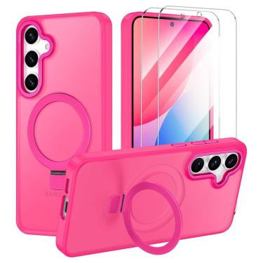 Imagem de Capa de telefone Shecaset para Samsung Galaxy S24 FE rosa choque