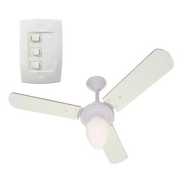 Imagem de Ventilador De Teto Branco 127v 130w 92cm Aliseu Iceberg