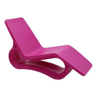 Imagem de Espreguiçadeira Chaise Tramontina Octo em Polietileno Hot Pink