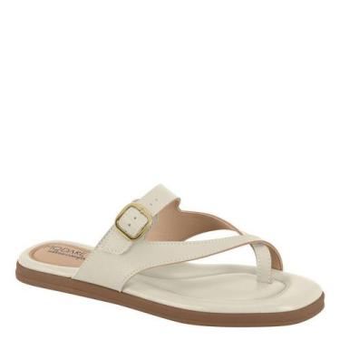 Imagem de Tamanco Modare Conforto Ortopédico Feminino Esporão 7212.100, Branco o