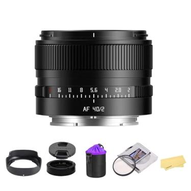Imagem de Ttartisan AF-FF 40mm F2 FOLO COMPLETO COMPATÍVEL COMPATÍVEL com câmeras de montagem eletrônica Sony alfa A7CR A7CII A7C A6700 A6600 A6400 A7IV A7III ZV-E100