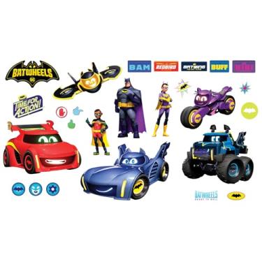 Imagem de Decalques de parede com personagens Batwheels, RMDM5559