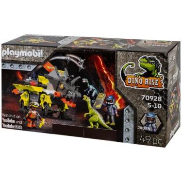 Imagem de Playset Playmobil Dino Rise Robo-Dino - Sunny Brinquedos 49 Peças