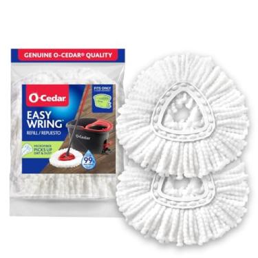 Imagem de O-Cedar Refil de cabeça de esfregão giratório EasyWring (pacote com 2)