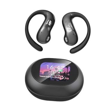 Imagem de BaotyJie Fones de ouvido para tradução, som nítido, leve, para ouvir música, fones de ouvido para tradução em tempo real para aprendizagem empresarial