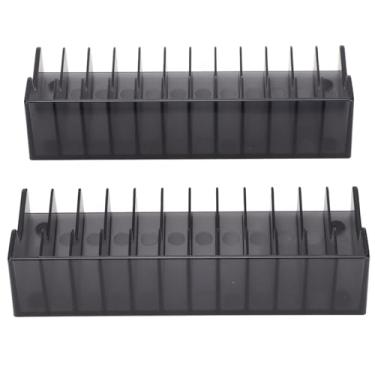 Imagem de Pacote com 2 suportes de armazenamento de jogos para Nintendo Switch Lite (até 24 discos de CD), organizador de suporte de jogos para discos Blu-Ray de jogos