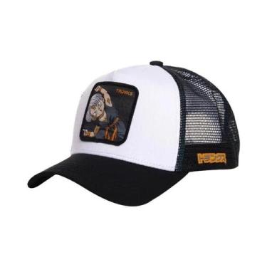 Imagem de Boné Masculino Ajustável Dragon Ball Son Goku Bordado Hip-hop Malha Bo