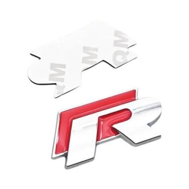 Imagem de Emblema 3D Em Metal Da Linha R Para VW Golf, Tiguan, Polo, Passat, Tou