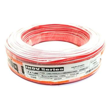 Imagem de Rolo Fio Alto Falante Emborachado 2X1,00 mm 2X16 100 Metros - UNIQ CAB