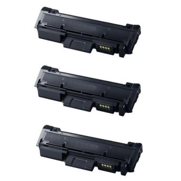 Imagem de Kit 3x Toner Compatível MLT-D116L D116L Novos  Xpress M2675F M2875FD M