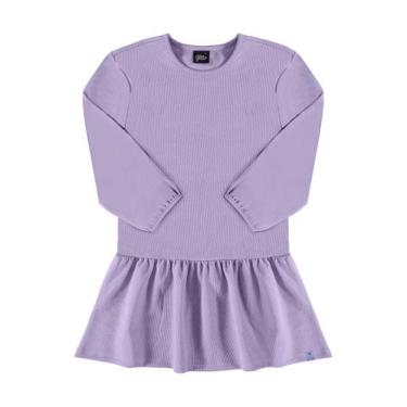 Imagem de Vestido em Malha com Lurex Juvenil Gloss, Roxo, 16