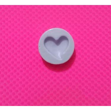 Imagem de Molde de silicone coração para decorar f235 - CM