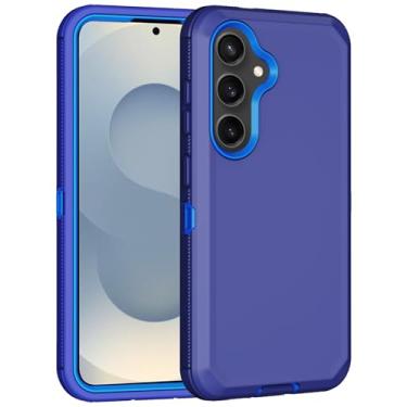 Imagem de Aimoll-88 Capa para Samsung Galaxy S25 Plus, capa para Galaxy S24 Plus, com protetor de tela resistente, capa protetora de celular robusta à prova de choque para Galaxy S25+ Plus (azul)