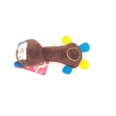 Imagem de Brinquedo Pelúcia Feliz Happy Day Apito Cães Gato Pet Sonoro - Pet Nin