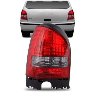 Imagem de Lanterna Traseira Gol GIII 1999 2000 2001 2002 2003 Ré Fumê Carcaça Pr