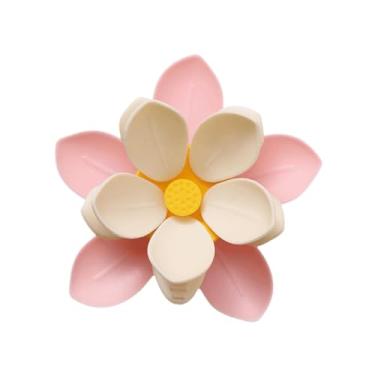 Imagem de predolo Clipes para sacos de alimentos, adesivos para geladeira, clipes para salgadinhos, para vedação de alimentos para escritório doméstico, Rosa