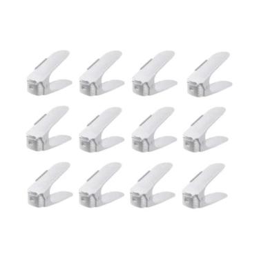 Imagem de Organizador De Sapatos Ajustável 12 Peças, Suporte Para Sapatos Que Ec