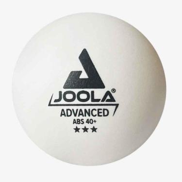 Imagem de Bola de Tênis de Mesa Joola Advanced ABS 40+ Branca