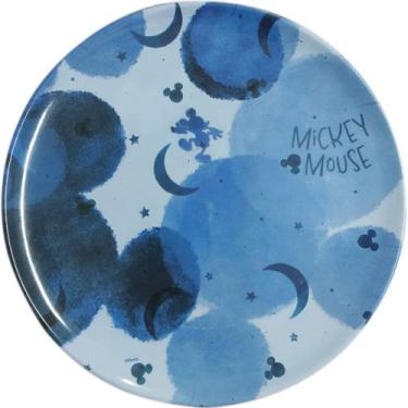 Imagem de Prato Sobremesa Infantil Mickey Melamine 20cm Constelação - Yangzi