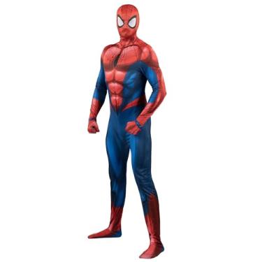 Imagem de Marvel Adult Spider-Man Zentai Suit, Spiderman Halloween Costume Large