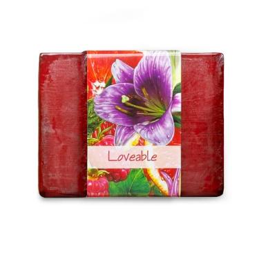 Imagem de Sabonete em barra de glicerina com aroma adorável – natural, vegano, hipoalergênico – hidratante e hidratante com 100% glicerina vegetal – livre de sulfatos, parabenos, sem produtos químicos – 127 g