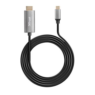Imagem de Calyx Cabo Adaptador USB-C para HDMI Ultra HD 4K 1.8 metros - 23332 Trust