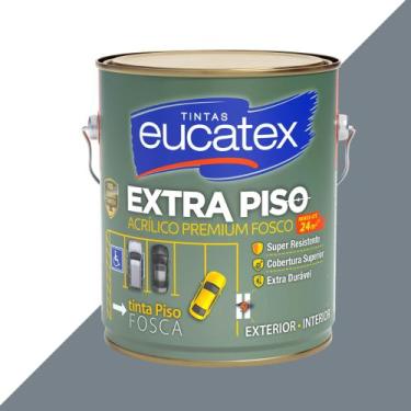 Imagem de Tinta Extra Piso Garagem Calçada 3,6L Eucatex - Cinza