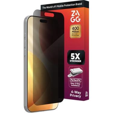 Imagem de ZAGG IS-Glass Privacy XTR E-Apple-Zion-PAT-FG Protetor de tela de telefone