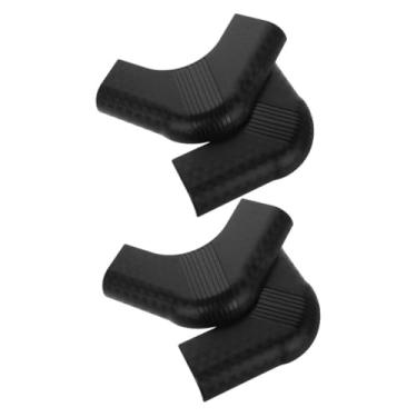 Imagem de TOYANDONA 4 peças de protetores de canto de mesa de bilhar protetores de borda antiderrapantes para mesas de bilhar amortecedores de nylon resistente design elegante para maior segurança e estética