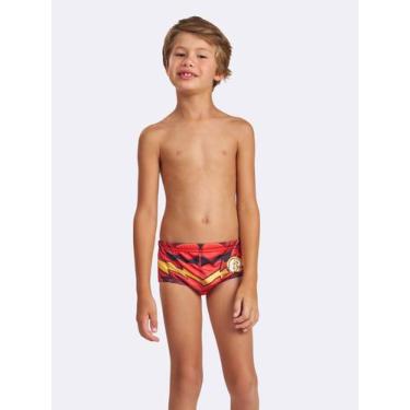 Imagem de Sunga Infantil The Flash - Veggi, Vermelho, 10, Meninos