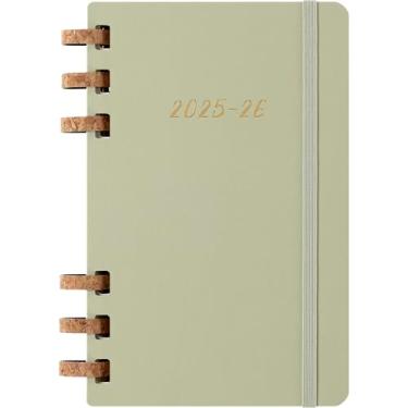 Imagem de Moleskine Spiral 12 Month 2026-2026 Academic Year Planner, Hard Cover, Large (5" x 8.25"), Kiwi, 200 pages