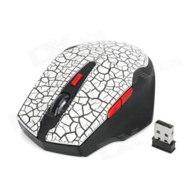 Imagem de Mouse S/fio Wirelles Jm-6021 Branco Game Maxxtro