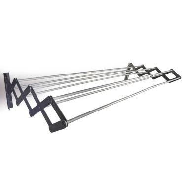 Imagem de Varal Sanfonado Alumínio 1 Metro - 6037 - Mor Varal Sanfonado Aluminio 1,00m Mor 006037