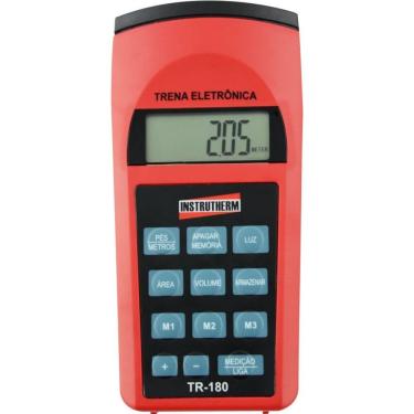 Imagem de Trena Eletrônica Digital Com Mira Laser Tr-180 - 04191 - Instrutherm